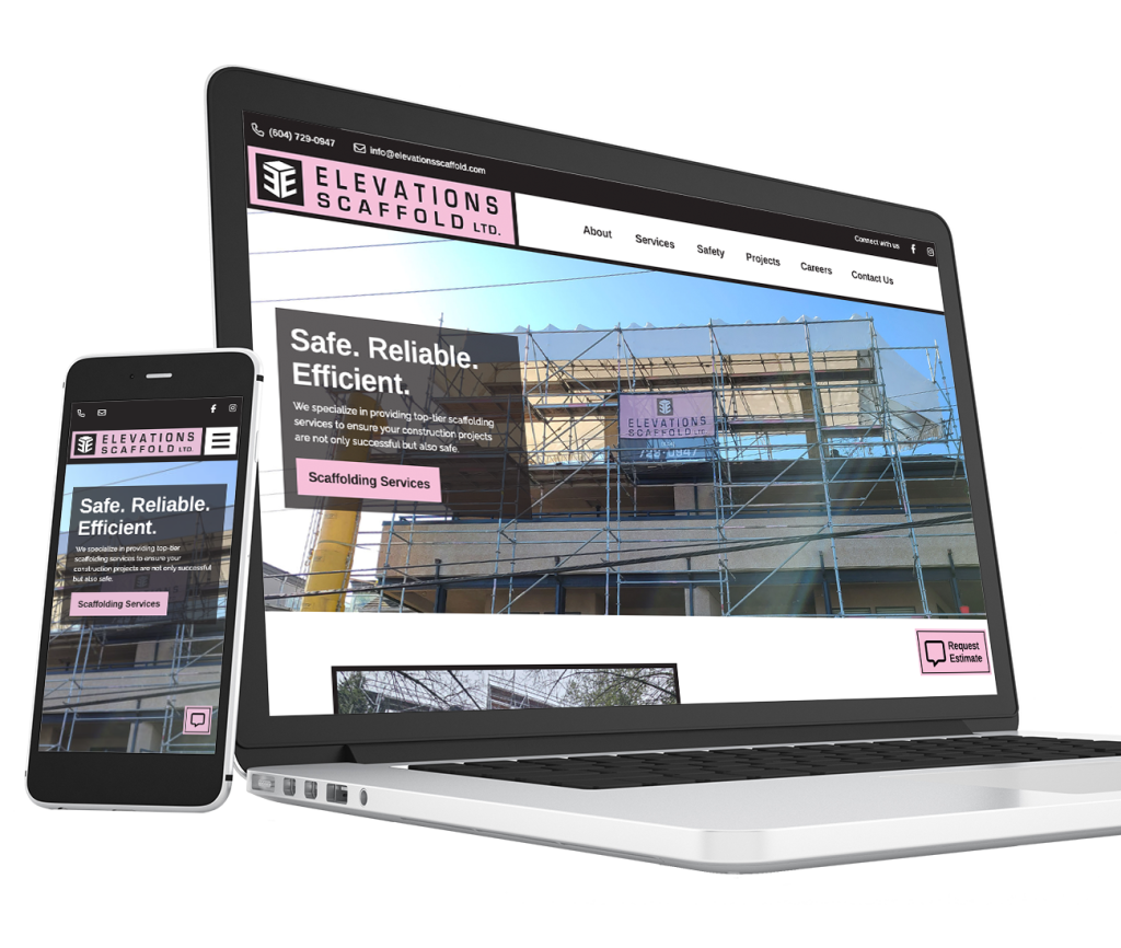 Longevity Graphics specializes in building websites for small businesses.