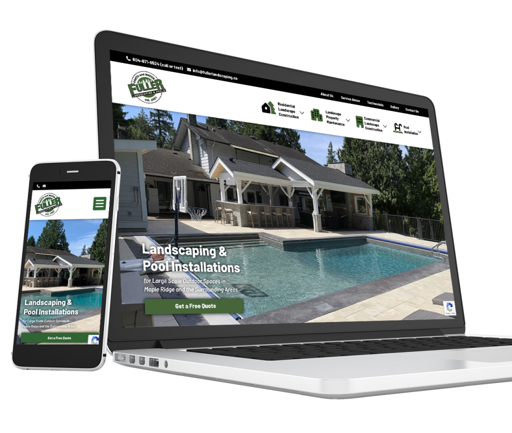 Longevity Graphics specialized in web design for trades and construction companies.