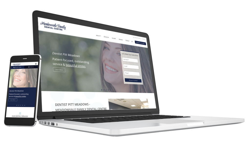 Maple Ridge Web Design Project - Meadowvale Family Dental Centre