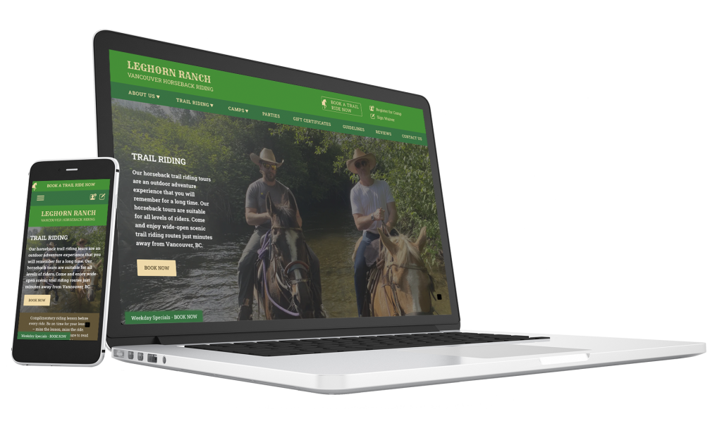 Maple Ridge Web Design Project - Leghorn Ranch